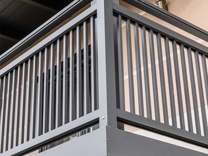 aluminum profiles for railings